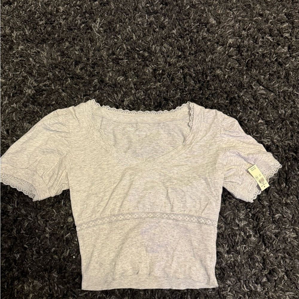 AERIE Gray Women's Top